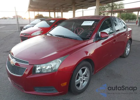 2011 Chevrolet Cruze 1Lt из США, поврежденный, VIN 1G1PF5S90B7137786